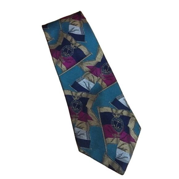 Nautica Other - NAUTICA 100% Silk Men’s Geometric Necktie